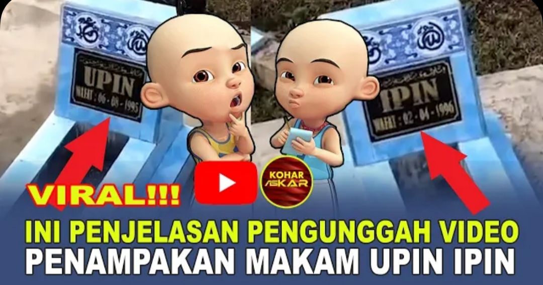 Makam Upin dan Ipin/Youtube Kohar Askar