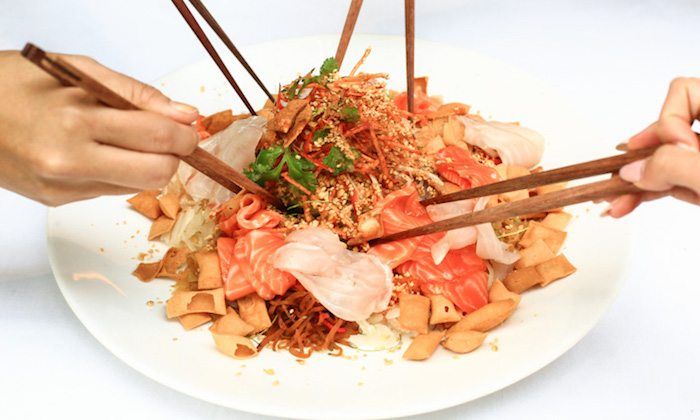 Makanan khas Imlek Tu Sheng