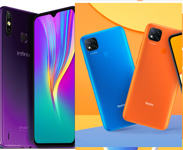 redmi 9c vs infinix smart 5