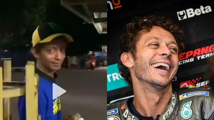 mirip valentino rossi