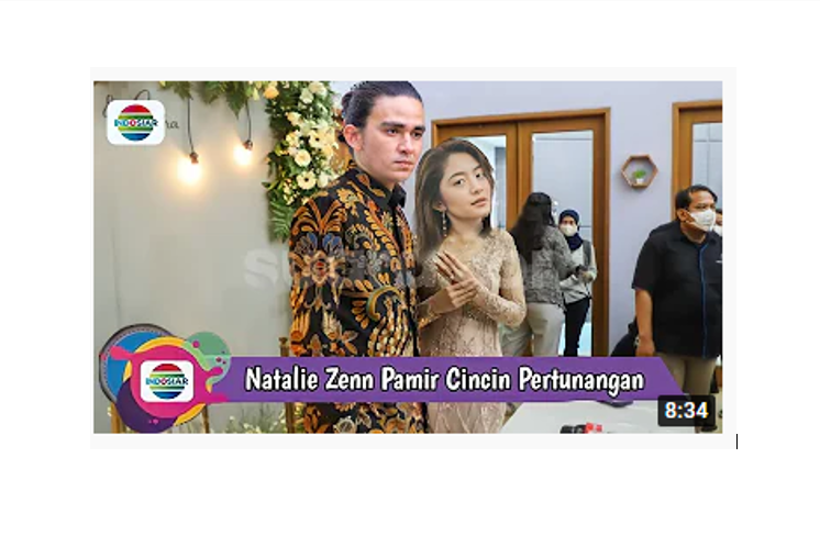 Kabar tunangan Christ Laurent dan Natalie Zenn yang belum dipastikan kebenarannya