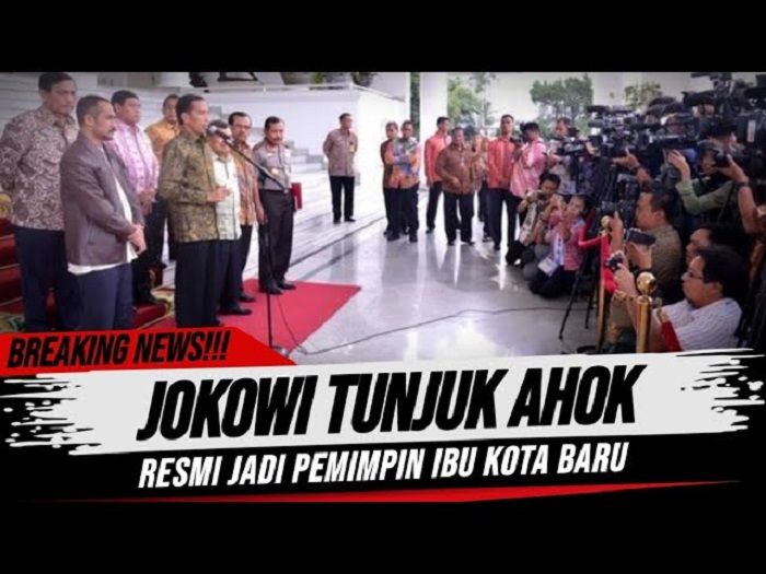 Beredar sebuah video di YouTube yang menyebut bahwa Presiden Jokowi resmi menunjuk Ahok sebagai pemimpin ibu kota baru. Begini faktanya