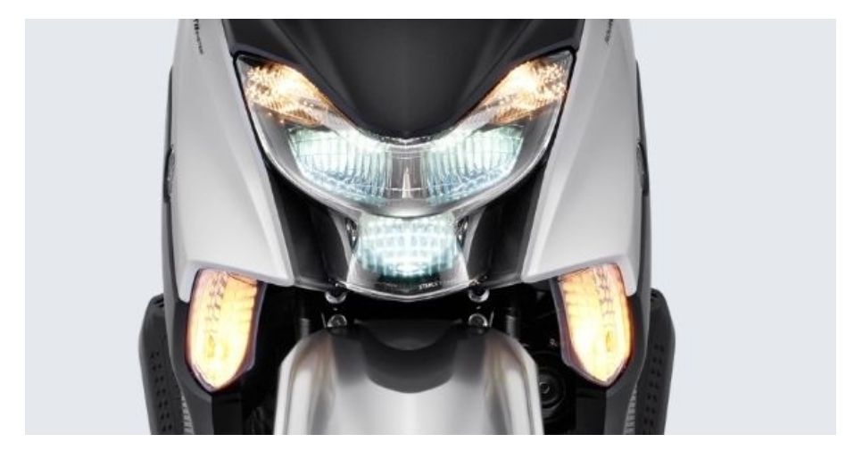 Foto: Yamaha Gear 125 sudah menggunakan lampu adopsi teknologi LED membuat pencahayaan lebih terang di malam hari./doc.yamaha-motor.co.id/gear-125/