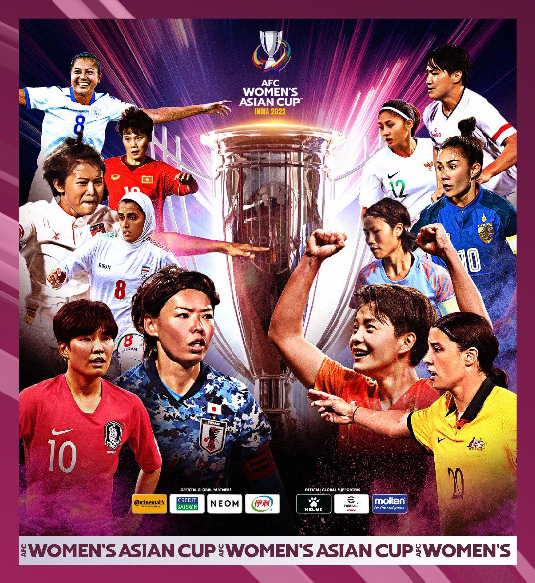 Piala Asia Wanita AFC 2022: Jadwal 23-24 Januari Pertandingan Kedua ...