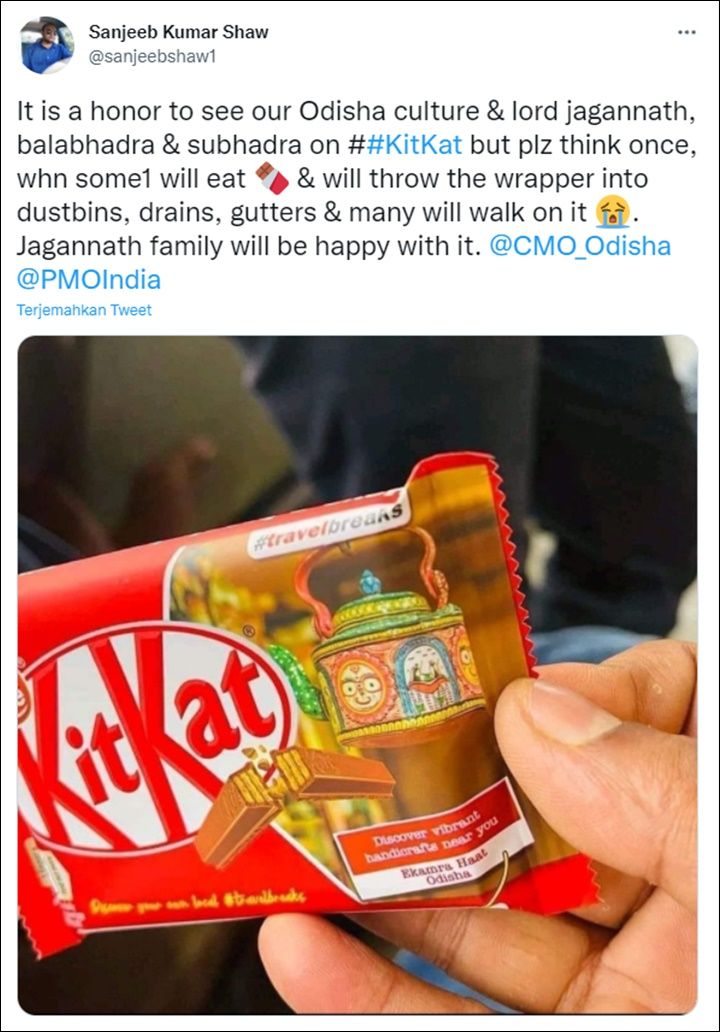 Nestle Tarik KitKat Edisi Khusus India, Gegara Dituding Tidak Menghormati Dewa Hindu