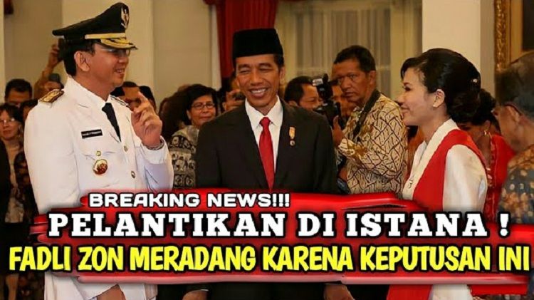 Thumbnail video yang mengisukan Jokowi resmi melantik Ahok menjadi Kepala Otorita Ibu Kota Nusantara./Tangkapan layar YouTube PAKDE TV./