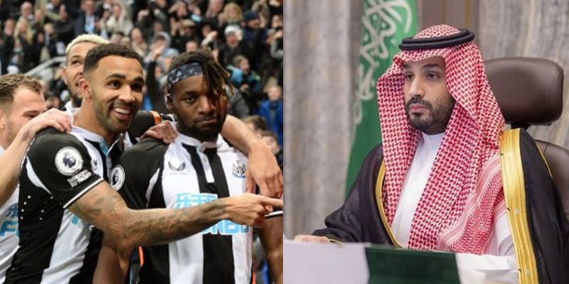 Usai Dibeli Putra Mahkota Mohammed bin Salman, Newcastle United Bakal Pindah Latihan ke Arab Saudi. /Kolase Instagram/@nufc & @mbsalsaud1