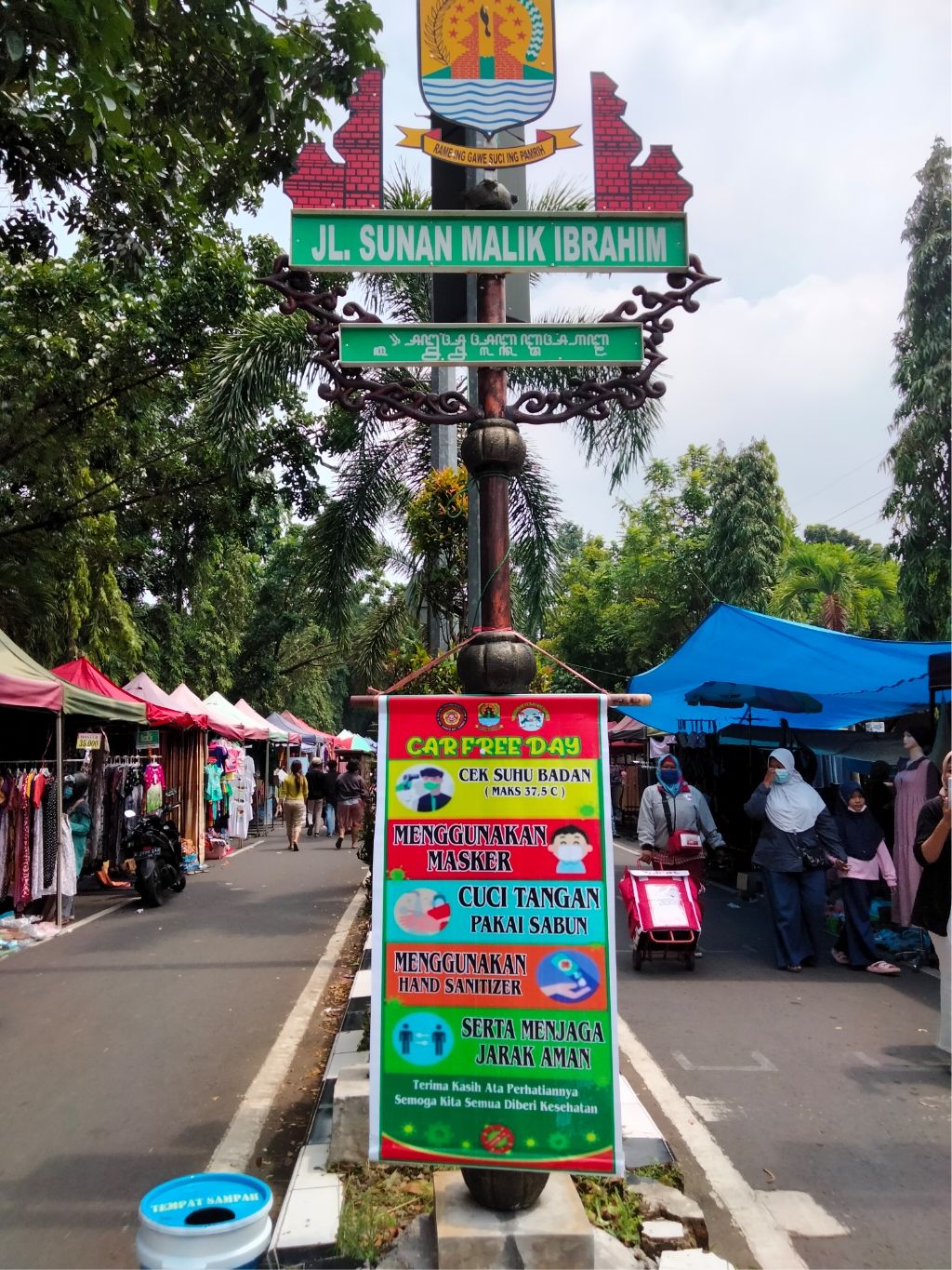Pasar Dadakan di Kabupaten Cirebon