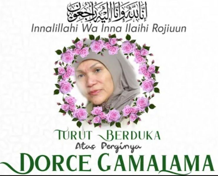 thumbnail video yang mengklaim Dorce Gamalama meninggal dunia