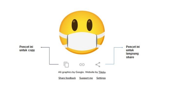 Tangkap layar Emojimix by Tikolu