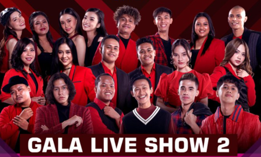 Ilustrasi Peserta Babak Live Show Indonesia 2021 / twitter.com/XFactorID