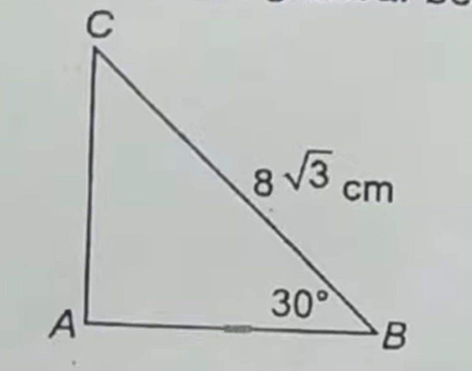 Kunci Jawaban Matematika Kelas 8 SMP MTs Semester 2, Sudut 30 60 90 dan 45 45 90, Teorema Pythagoras
