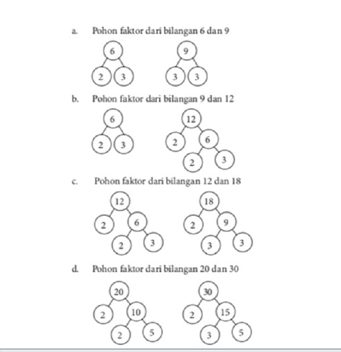 Kunci Jawaban Matematika Kelas 4 SD Halaman 63: Menentukan Pohon Faktor dan KPK Menggunakan Faktorisasi Prima