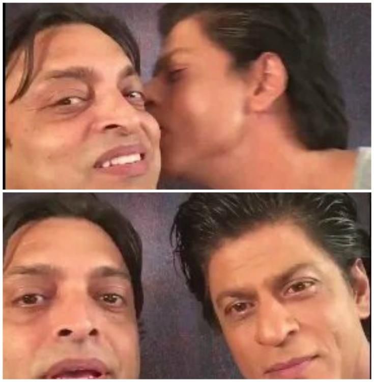 Ciuman Shah Rukh Khan dengan aktor 