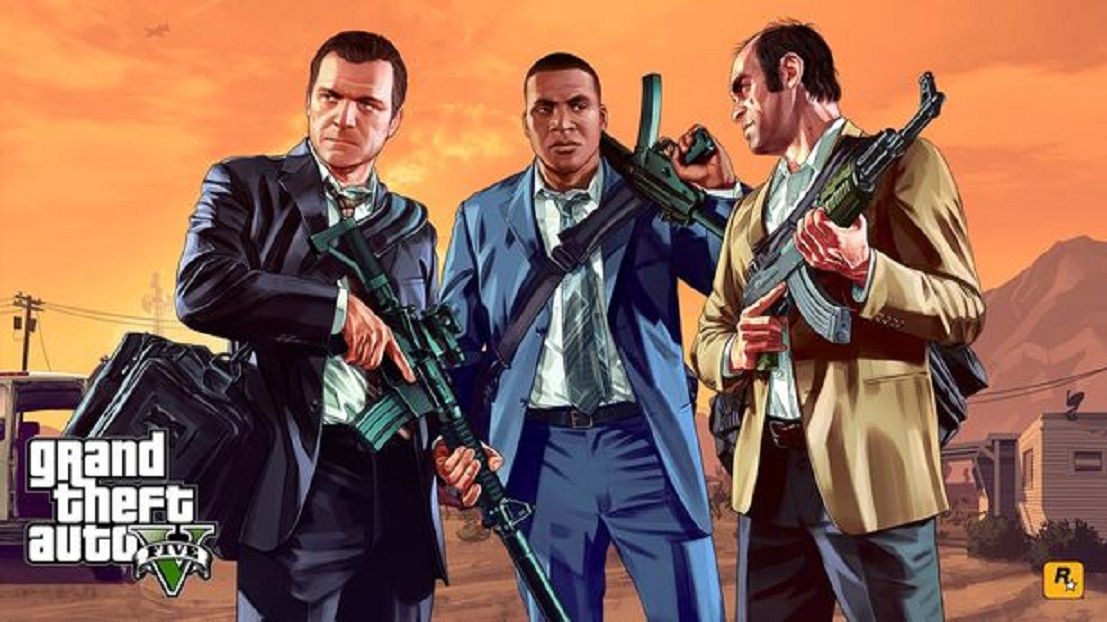 Permainan video Grand Theft Auto 5./  