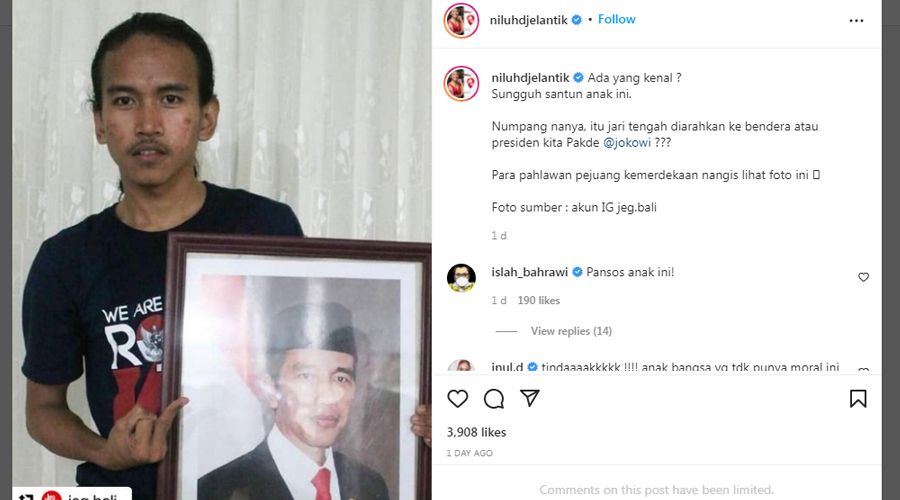 Sambil Minta Keadilan, Jerinx Bongkar Bukti Pria Inisial 'AD' Diduga Adam Deni Menghina Presiden Jokowi,