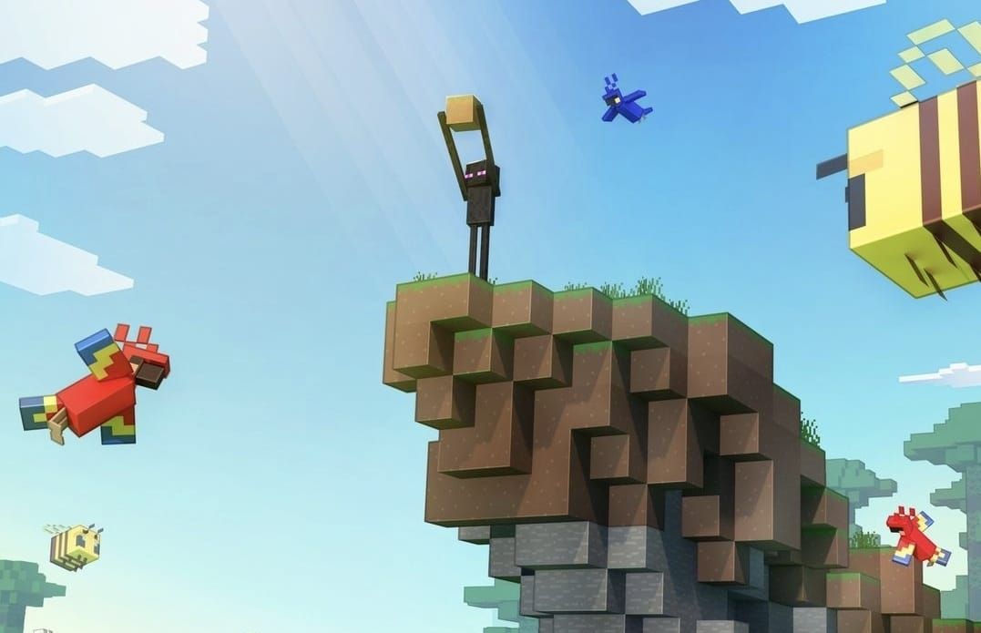 Ilustrasi link download Minecraft Pocket Edition yang legal dari Mojang Studios