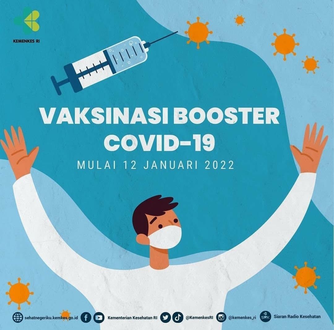 Jadwal Vaksin Booster Kota Malang Hari Ini, Rabu 26 Januari 2022, Ada di 2 Lokasi