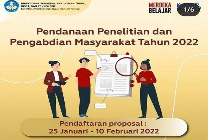 Pendanaan Penelitian Dan Pengabdian Masyarakat 2022 Sudah Dibuka ...