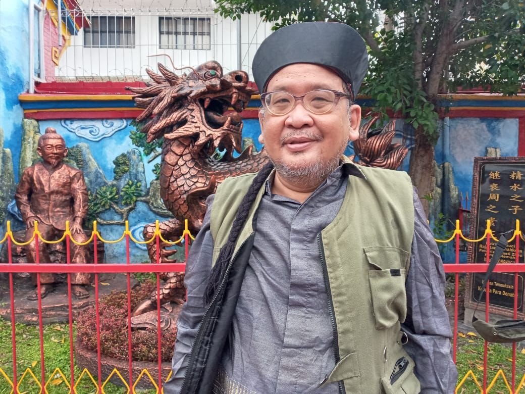 Budayawan Tionghoa Cirebon, Jerremy Huang Wijaya.