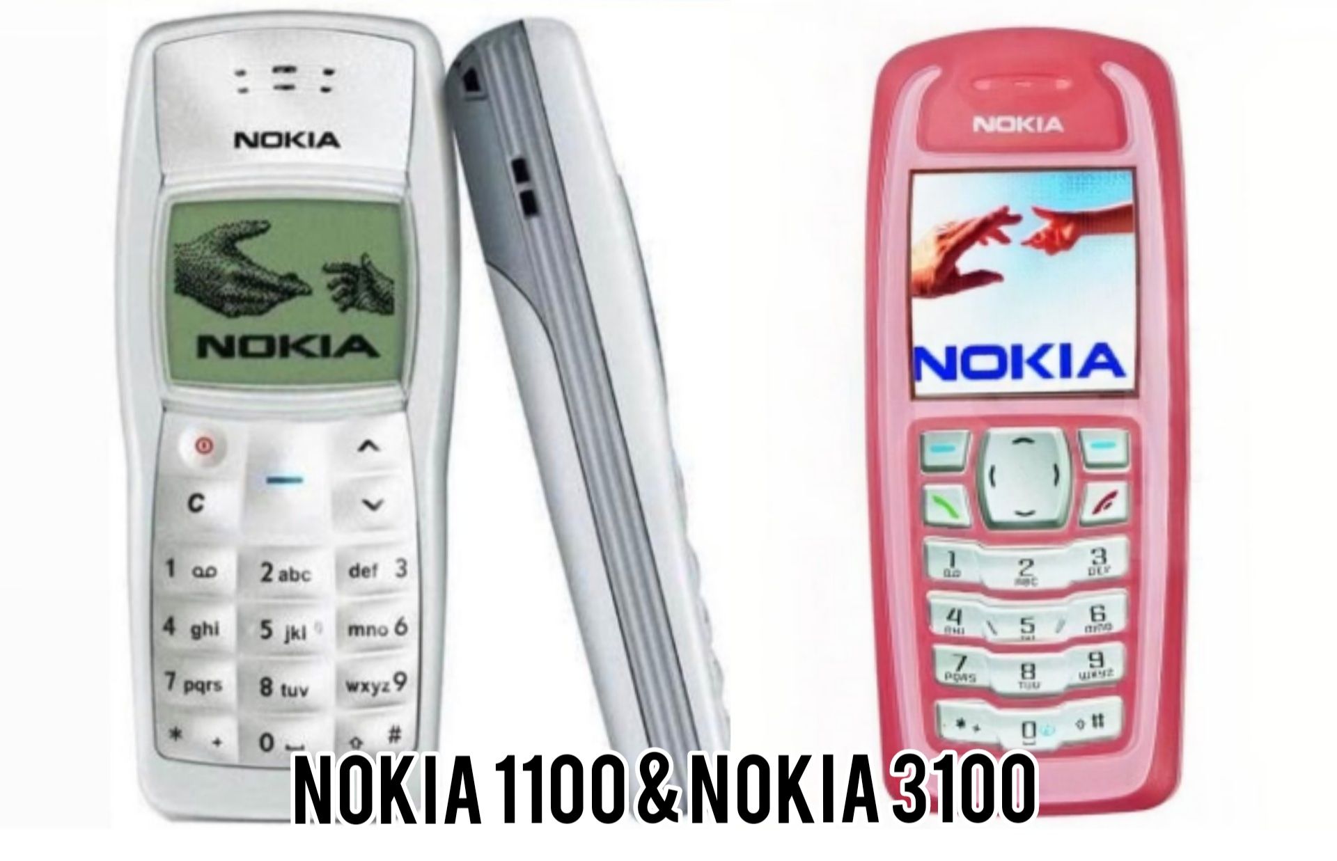 Nokia 1100 & Nokia 3100 yang Ikonik di Tahun 2000-an/Instagram.com/@wethenokiafans