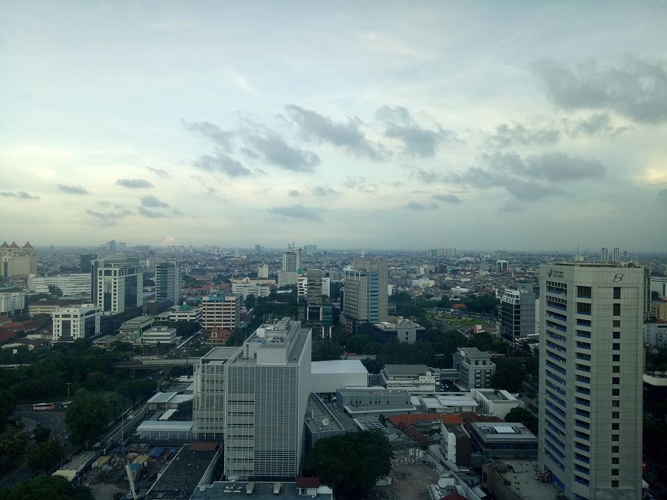 Ilustrasi: Pemandangan ibu kota Jakarta
