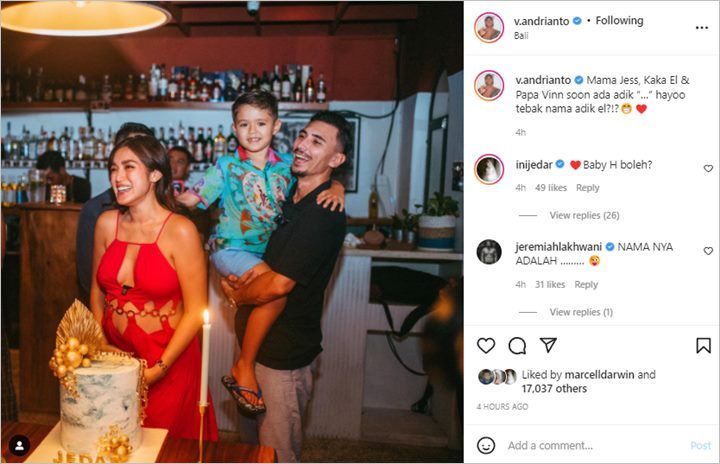 Rayakan Ulang Tahun Ke-34, Jessica Iskandar Beberkan Nama Calon Adik El Barack, Siapa?