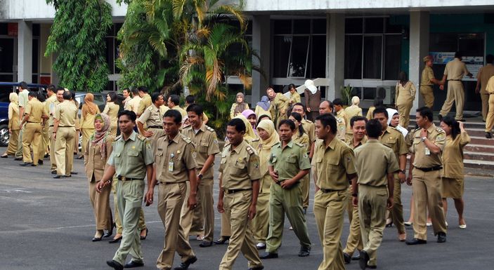 Ilustrasi Aparatur Sipil Negara (ASN).