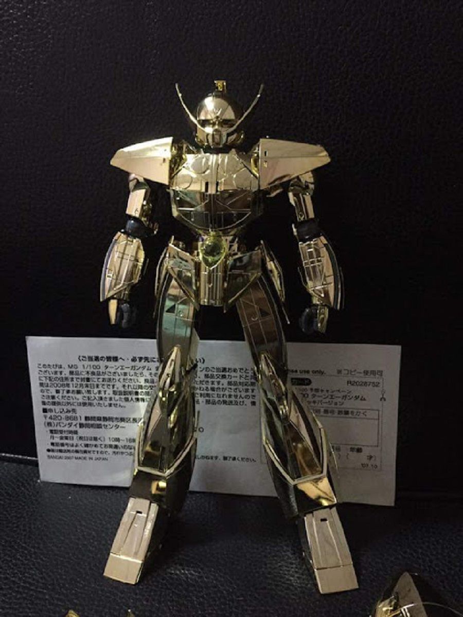 MG 1/100 Turn A Gundam Gold Plated Version
