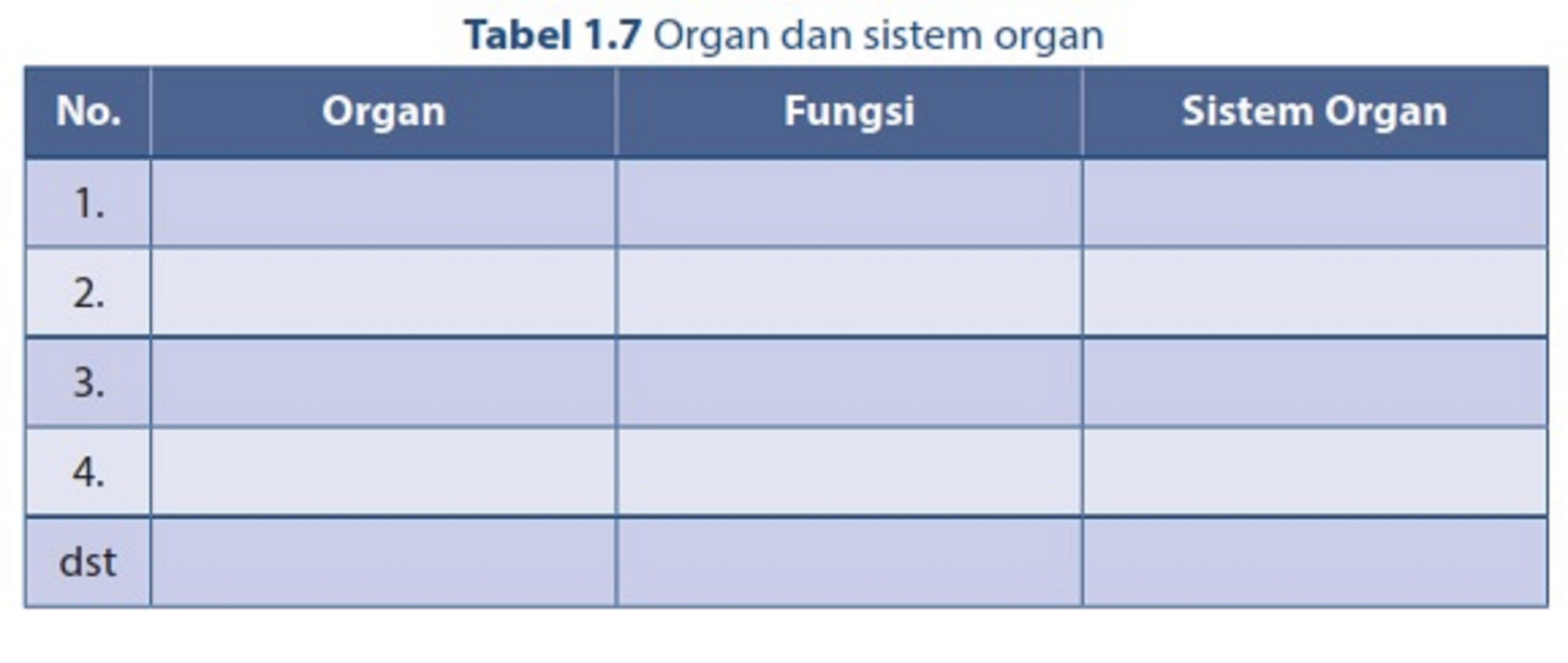 Fungsi sistem organ sesuai gambar adalah