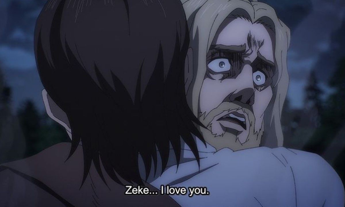 Anime Attack On Titan Pertemuan Zeke Dengan Ayahnya Grisha Yeager