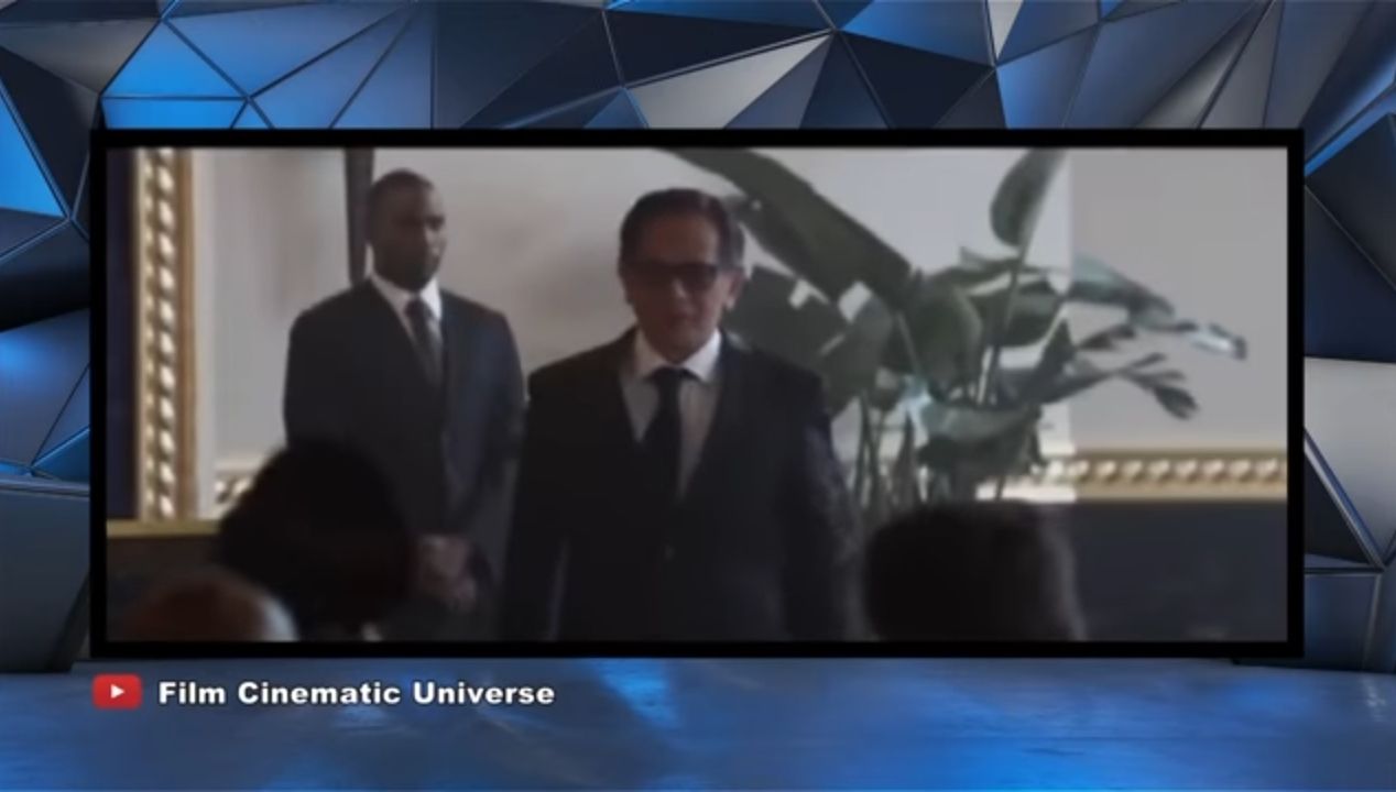 Cuplikan adegan Ray Sahetapy dalam film Captain America Civil War.