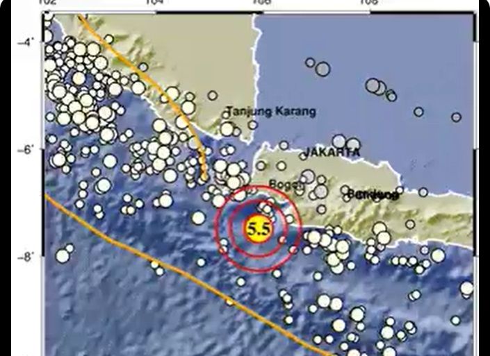 Gempa Terjadi Di Banten Hari Ini 4 Februari 2022 Guncangan Terasa