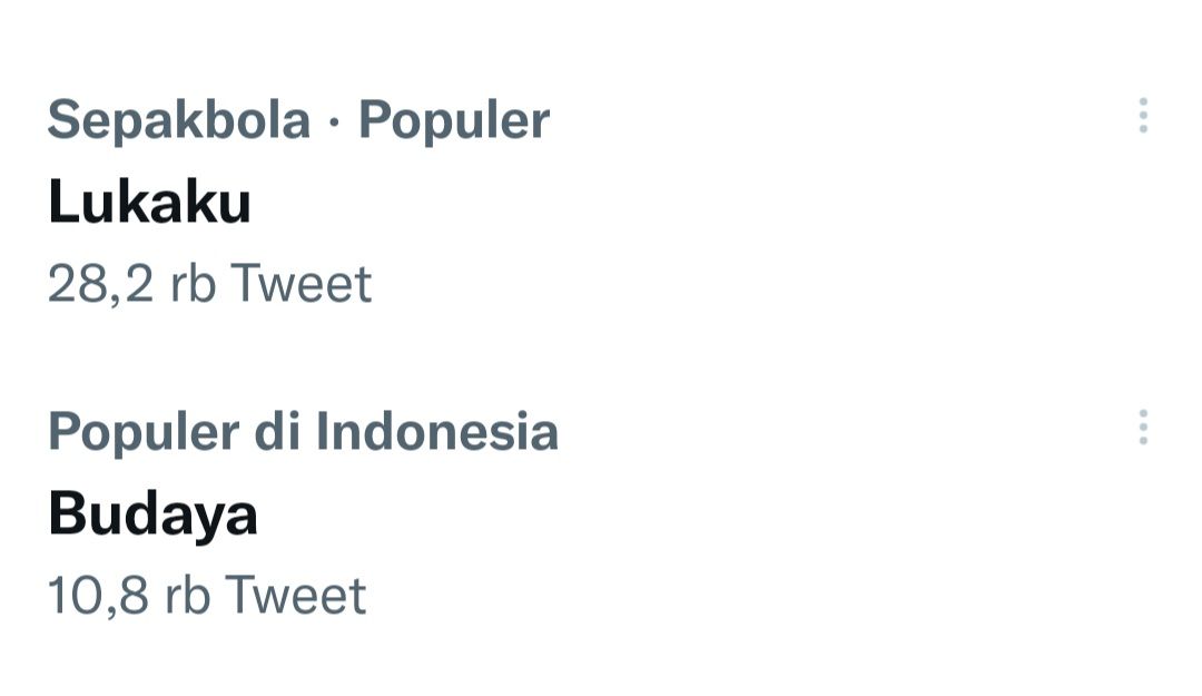 Kata 'budaya' populer di Twitter