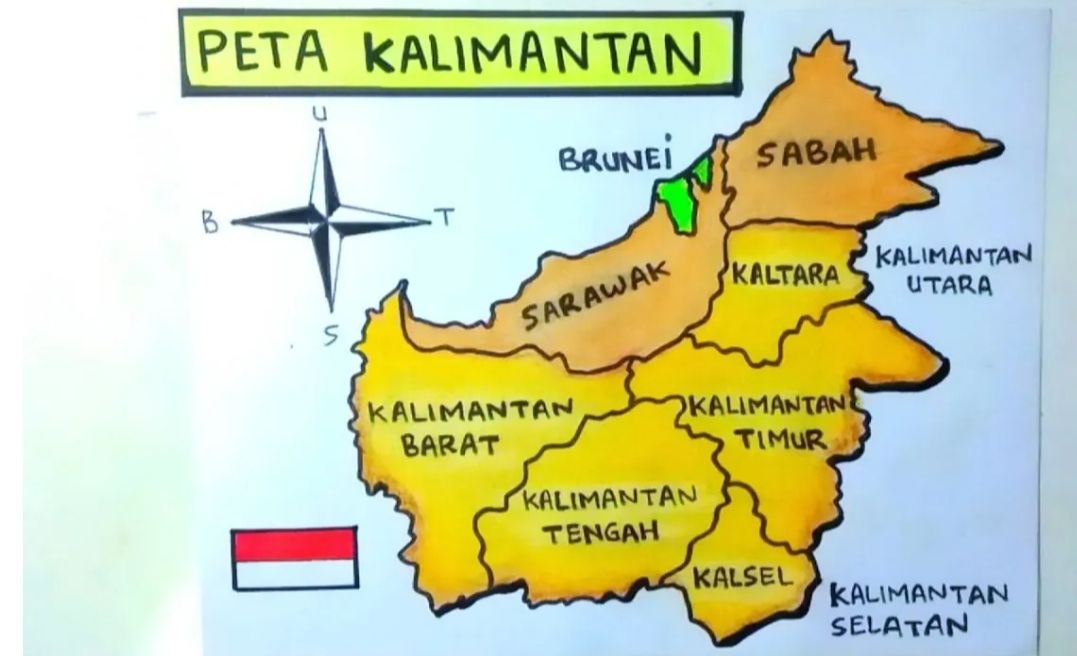 Mengenal Kalimantan, Pulau Terbesar Ke - 3 Di Dunia Yang Menjadi IKN ...