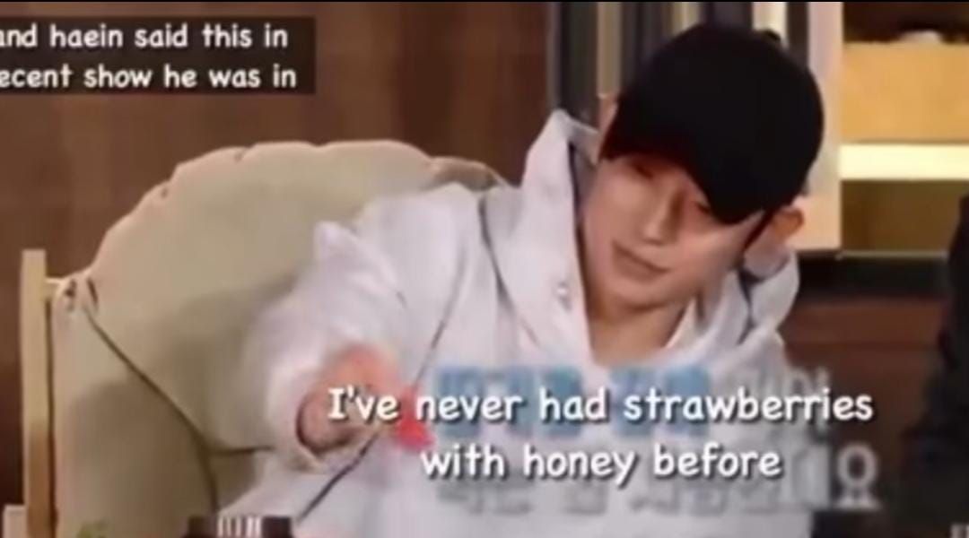 Setelah Hae In mencoba stoberi dengan madu, dia mengatakan bahwa dia harus menceritakan hal tersebut kepada seseorang kalau ternyata memakan stoberi dengan madu itu enak
