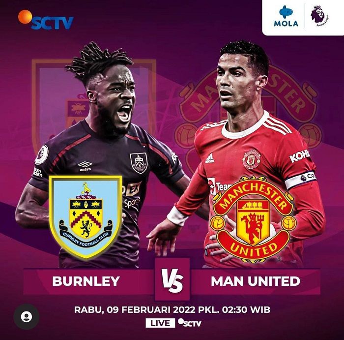 LIVE Liga Inggris Burnley Vs Manchester United. Simak Jadwal Acara SCTV ...