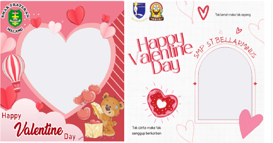 Twibbon Hari Valentine Terbaru.