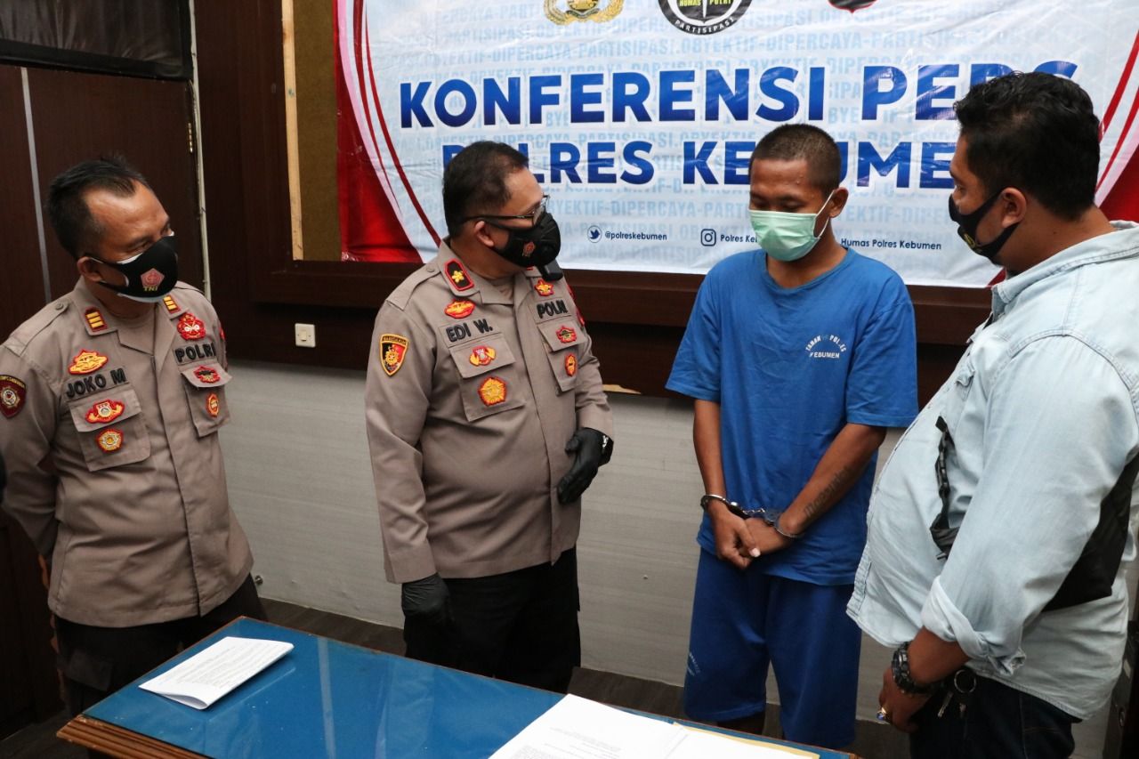 Buronan Curanmor di Kebumen Diciduk, Usai Kabur 9 Bulan di Papua