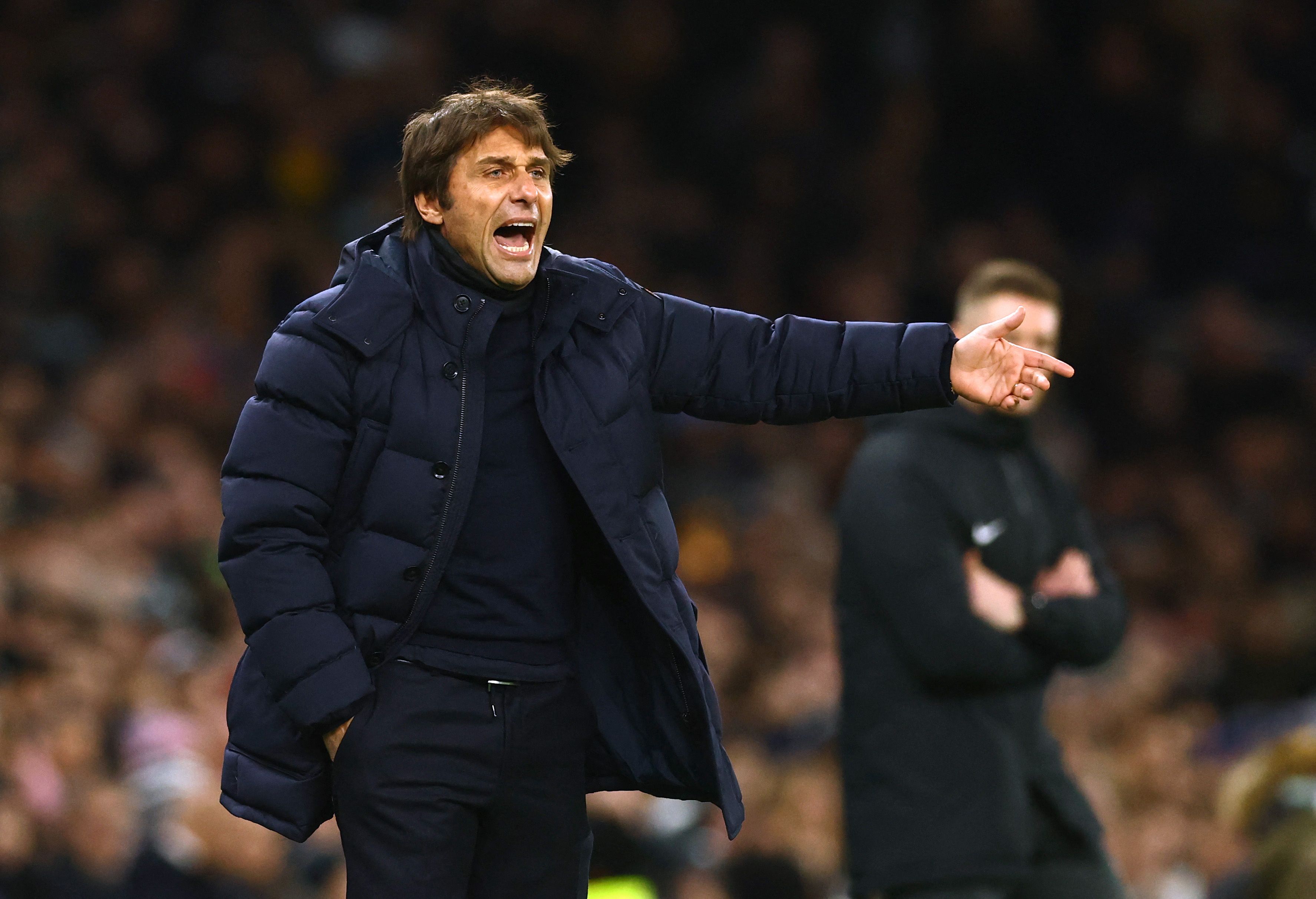 Manajer Tottenham, Antonio Conte.