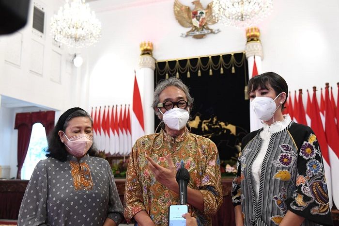 Butet sebut Presiden Jokowi ijinkan pertunjukan seniman di masa pandemi diisi penonton berkapastitas 50 persen