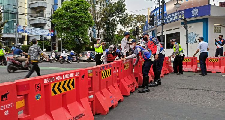 Penutupan jalan di Kota Bandung tiap Sabtu dan Minggu