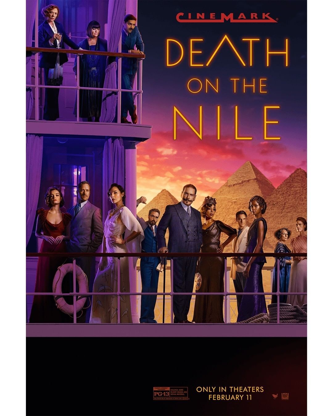 Sinopsis dan Link Nonton Film Death On The Nile, Seri Misteri Baru