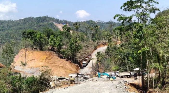 Lokasi pembangunan Bendungan Bener di Kabupaten Purworejo. 