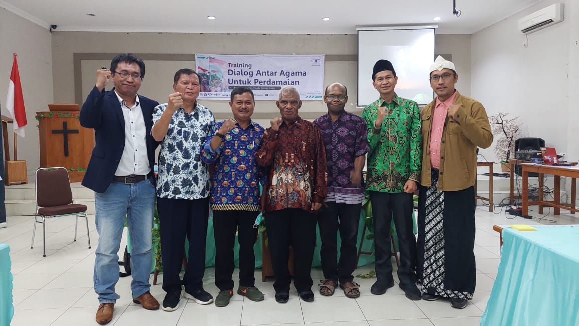 Sejumlah Pemimpin Agama di Papua saat foto bersama.