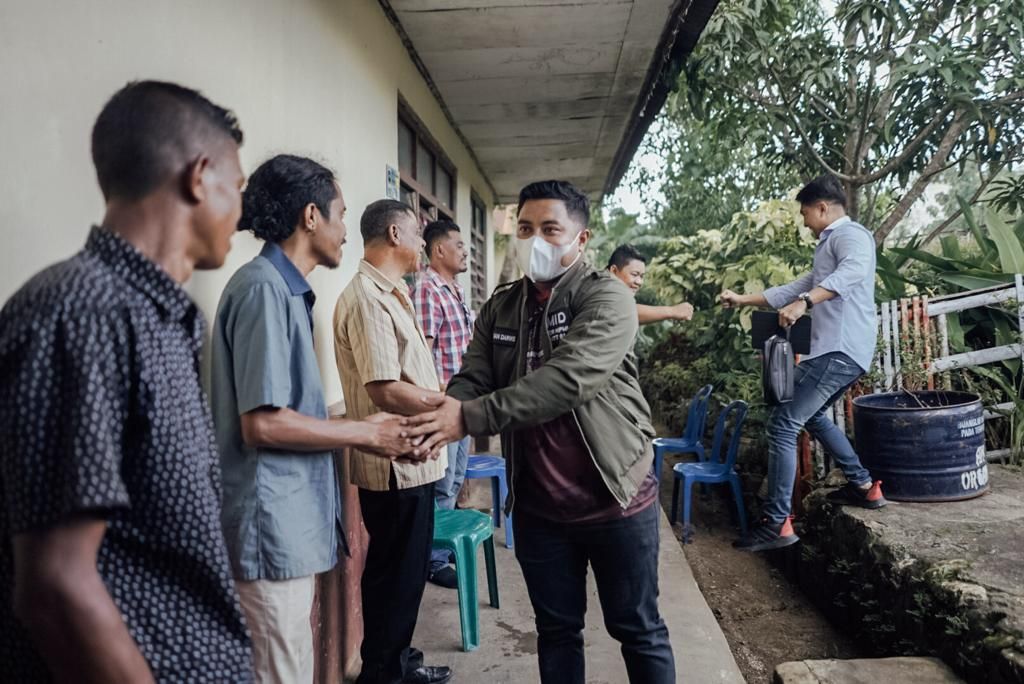 Caketum Tunggal Hipmi NTT, Muhammad Ikhsan Darwis dalam lawatan ke Sumba 