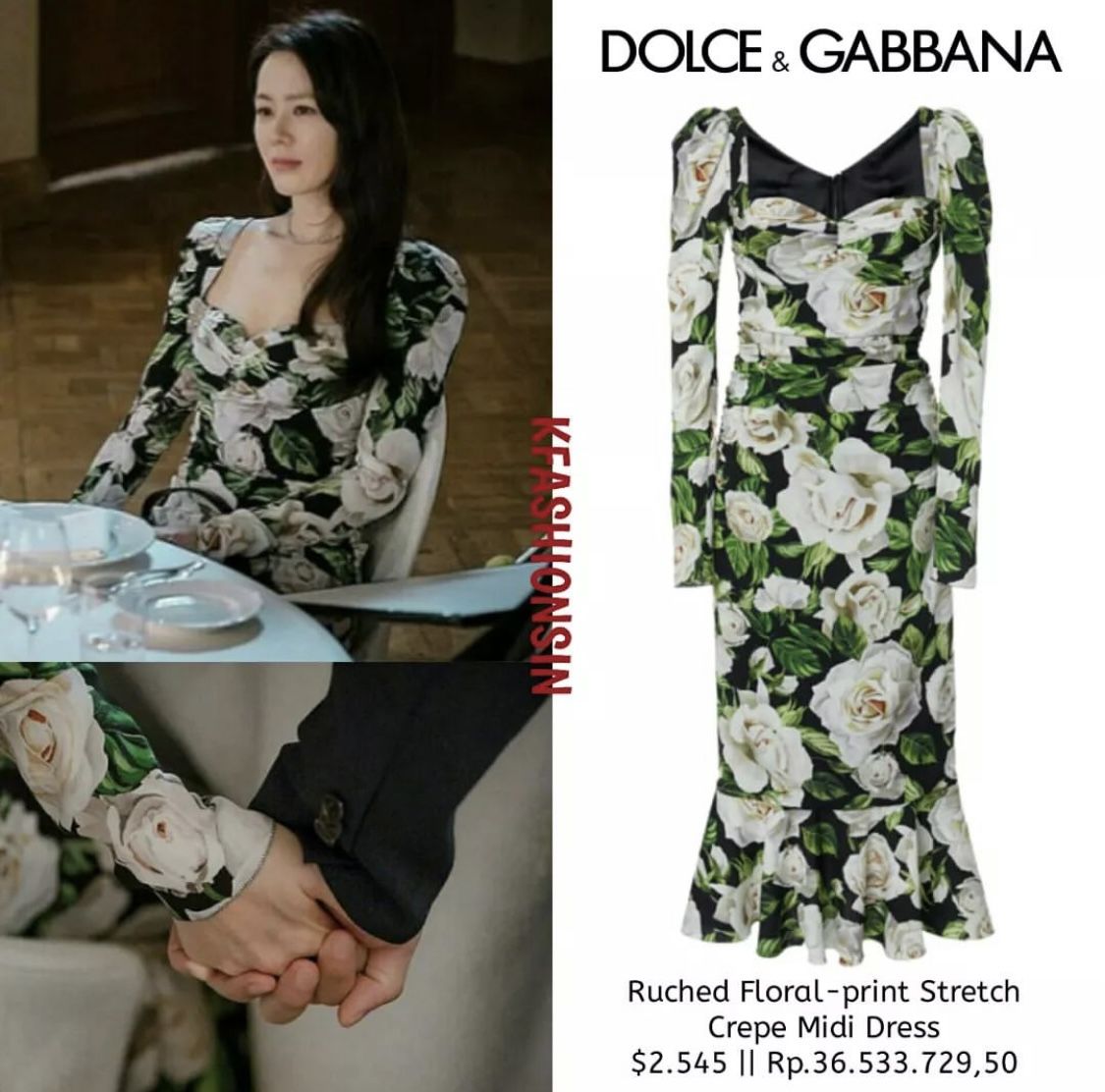 son ye jin dolce gabbana