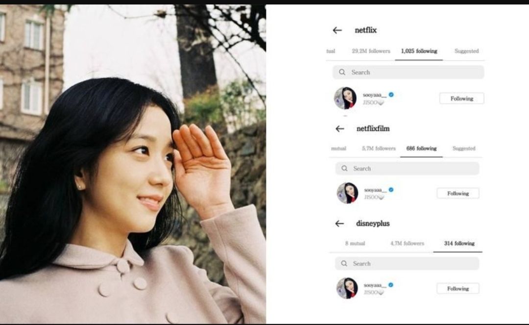 Akun Instagram Jisoo BLACKPINK Diikuti oleh Manajer Song Kang dan Netflix, Netizen Berharap Ada Drama Baru