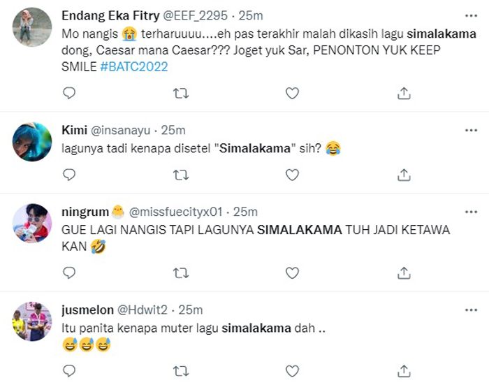 Netizen Komentari Lagu Simalakama Saat Indonesia Lakukan Selebrasi Juara BATC 2022 di Sektor Putri