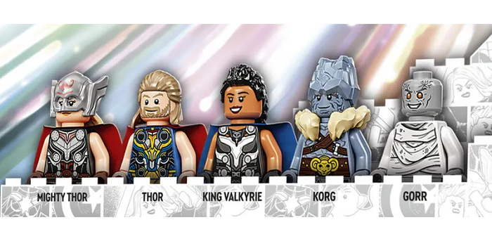 "King" Valkyrie kini resmi menjadi orang terpenting di Asgard yang dikonfimasi melalui set LEGO terbaru Marvel.